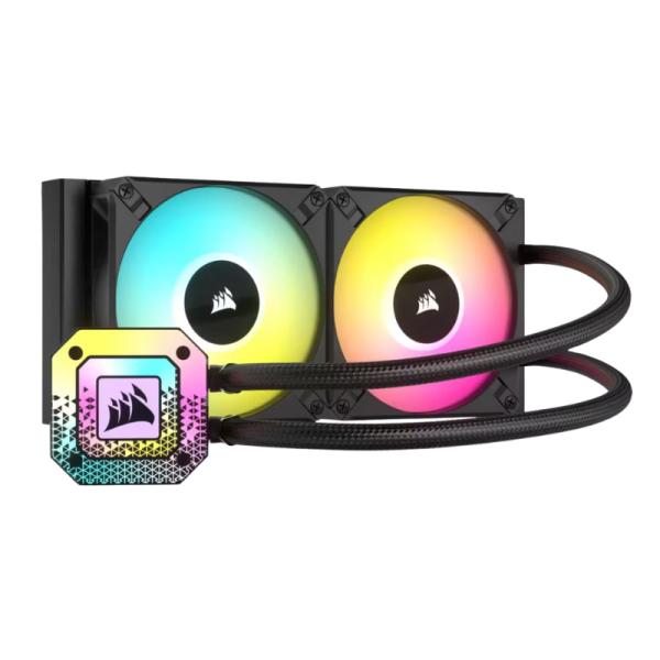 ENFRIAMIENTO LIQUIDO CORSAIR ICUE H100I RGB ELITE CAPELLIX XT 240MM CW-9060068-WW REFURBISHED