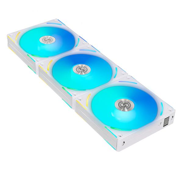 ABANICOS GAMING LIAN LI UNI FAN V2 3X 28MM G99.12ALV23W.00 BLANC