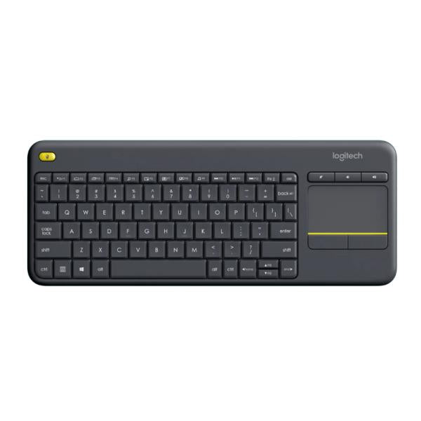 TECLADO LOGITECH K400 PLUS TV TOUCHPAD INTEGRADO 70% MEMBRANA INALÁMBRICO INGLE