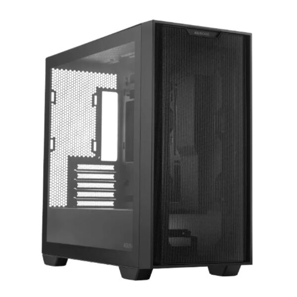 CASE MINI TOWER ASUS A21 VIDRIO TEMPLADO 1 VENTILADOR 90DC00H0-B08000 NEGRO
