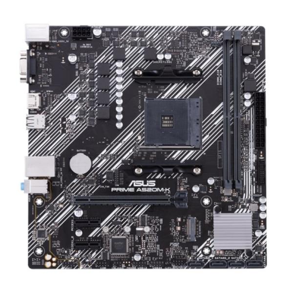 TARJETA MADRE ASUS PRIME A520M-K/CSM AM4 MICRO ATX DDR4 90MB1500-M0EAYC NEGRO