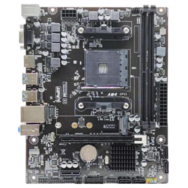 TARJETA MADRE ARKTEK AK-A520M EG VS AM4 MICRO-ATX DDR4 NEGRO