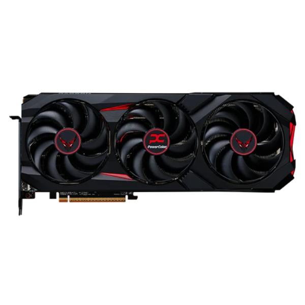 TARJETA DE VIDEO POWERCOLOR RED DEVIL RADEON RX 9070XT 16GB GDDR6 2520 MHZ RX9070XT 16G-E/OC NEGRO