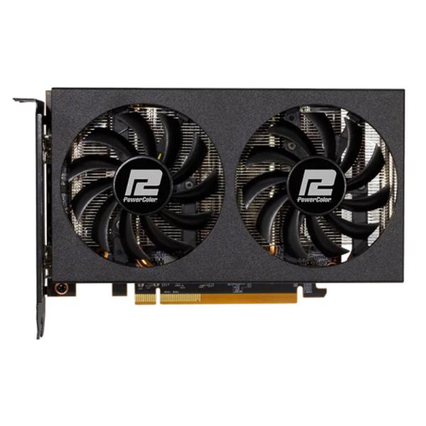 TARJETA DE VIDEO POWERCOLOR FIGHTER RX6500XT 8GB GDDR6 2685 MHZ NEGRO