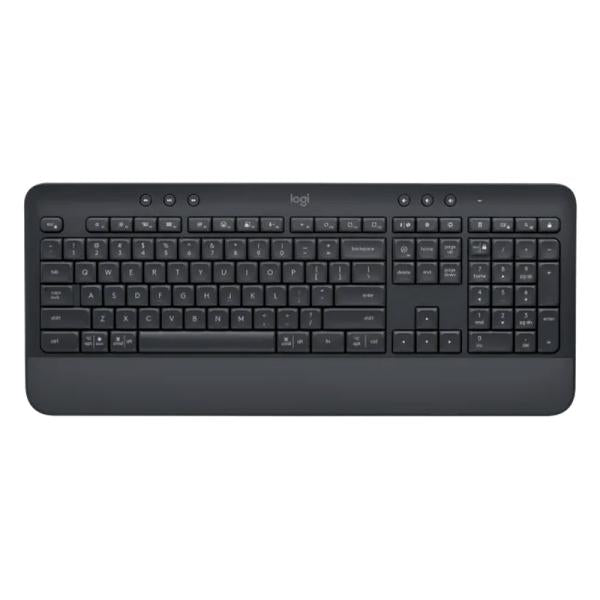 TECLADO LOGITECH K650 SIGNATURE MEMBRANA BLUETOOTH ESPAÑOL 920-010910 NEGRO