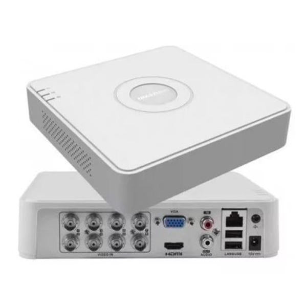 GRABADORA DVR PARA CAMARAS DE VIGILANCIA HIKVISION 8-CH ANALOG.1-CH IP. 1080P LITE/720P. 1 SATA INTERFACE. H.265 PRO+ DS-7108HGHI-M1 300228097