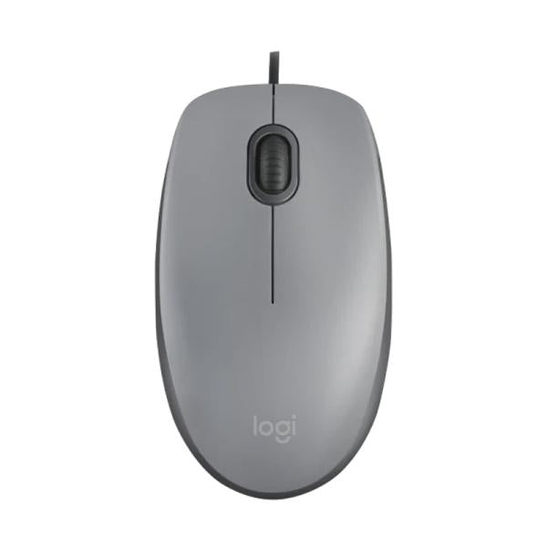 MOUSE LOGITECH M110 ALAMBRICO 910-006757 GRIS