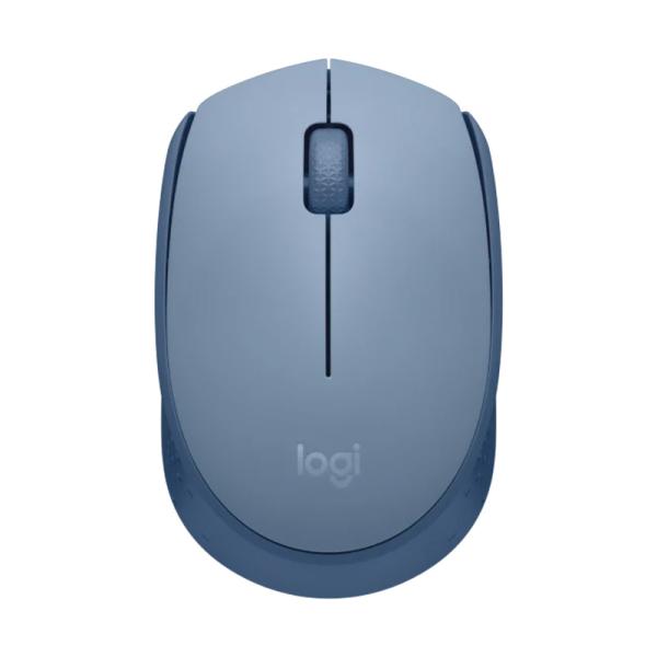 MOUSE LOGITECH M170 INALAMBRICO CON RECEPTOR 910-006863 GRIS AZULADO