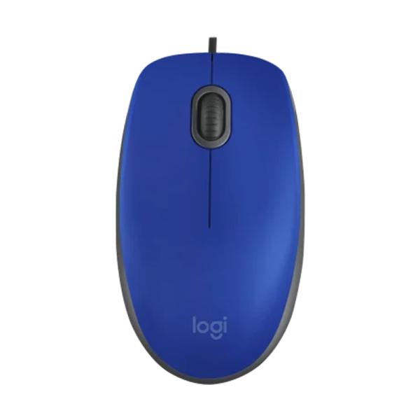 MOUSE LOGITECH M110 SILENT ALAMBRICO 910-006662 AZUL