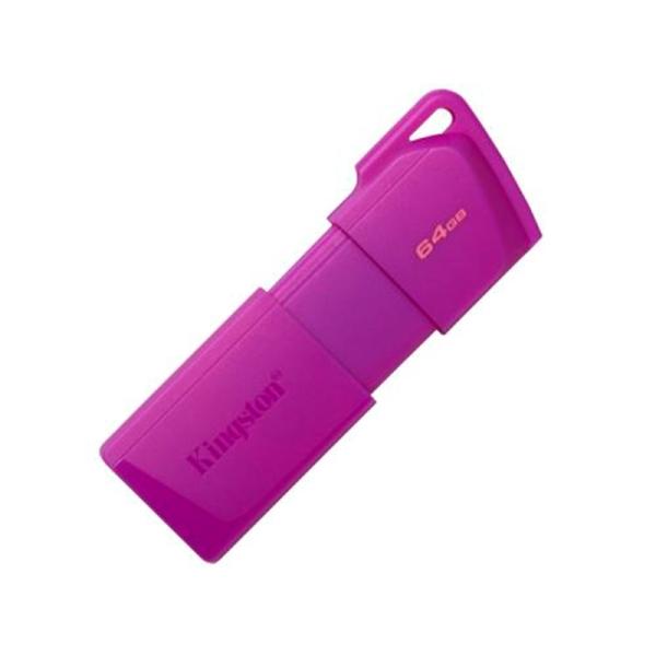 MEMORIA USB 64GB 3.2 KINGSTON EXODIA M LATAM DTXM NEON PURPLE KC-U2L64-7LP