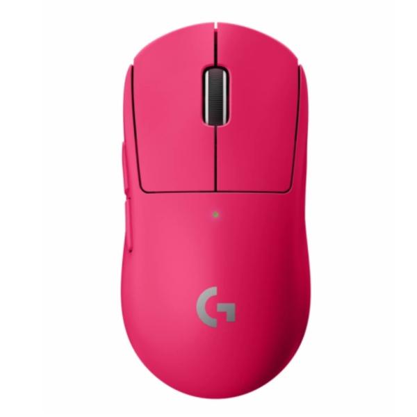 MOUSE GAMING LOGITECH PRO X SUPERLIGHT 2 INALAMBRICO CON RECEPTOR 910-006795 ROSADO