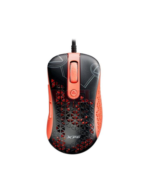 MOUSE GAMING XPG SLINGSHOT-BK/OGCWW ALAMBRICO NEGRO/NARANJA