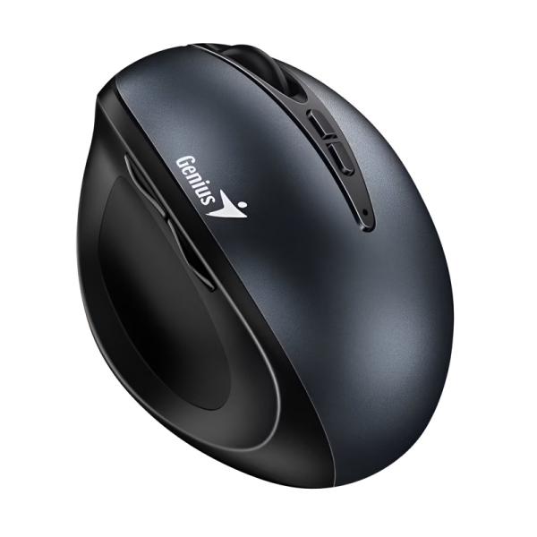 MOUSE GENIUS RS2 ERGO 8300S INALAMBRICO CON RECEPTOR 31030037401 GRIS