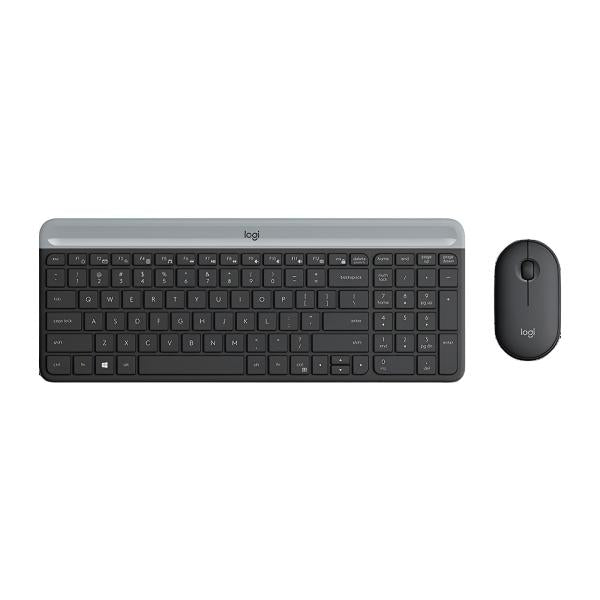 TECLADO LOGITECH MK470 GRAFITO INALAMBRICO INGLES 920-009437
