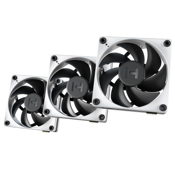 ABANICO HYTE THICC FP12 120MM FAN-HYTE-FP12-BW-3 NEGRO/BLANCO