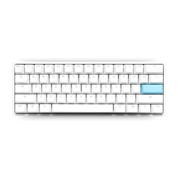 TECLADO GAMING RGB DUCKY ONE 2 PRO MINI MECANICO USB-C ESPAÑOL SWITCH ROJO DKON2061ST-RESPDWWT2 BLANCO