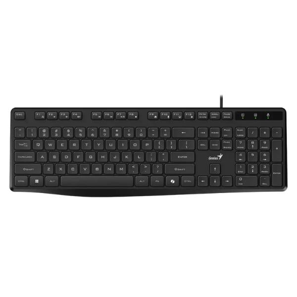 TECLADO GENIUS KB-117S MEMBRANA ALAMBRICO USB ESPAÑOL 31300017401