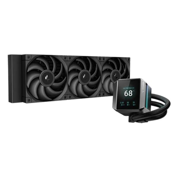 ENFRIAMIENTO LIQUIDO RGB DEEPCOOL MYSTIQUE 360 ARGB 3 EN 1 402MM AM5/AM4 Y LGA1851/1700 EN ADELANTE R-LX750-BKADSNC-G-1 NEGRO