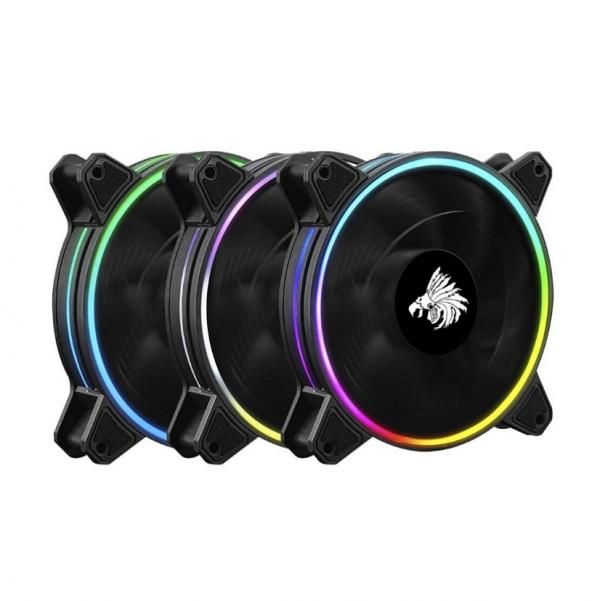 ABANICO EAGLER WARRIOR HURRICANE X 3120X120X25MM 3 ARGB FCF12241001C