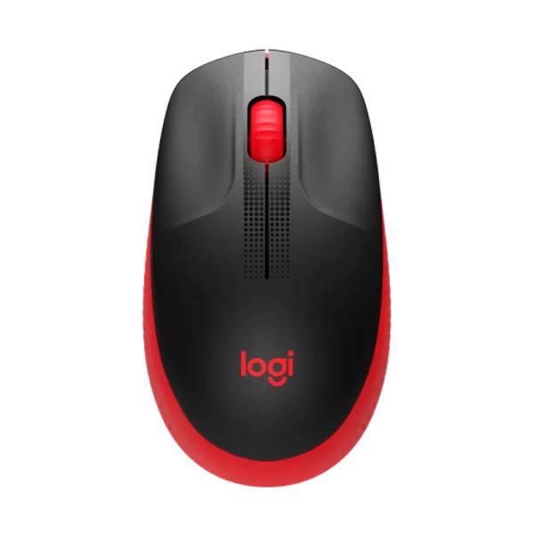 MOUSE LOGITECH M190 INALAMBRICO CON RECEPTOR 910-005904 ROJO
