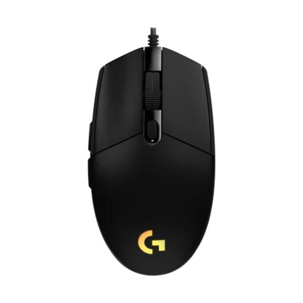 MOUSE GAMING RGB LOGITECH G203 LIGHTSYNC ALAMBRICO 910-005790 NEGRO