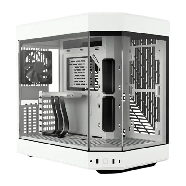 CASE GAMING HYTE Y60 ATX VIDRIO TEMPLADO 3 VENTILADORES CS-HYTE-Y60-WW BLANCO