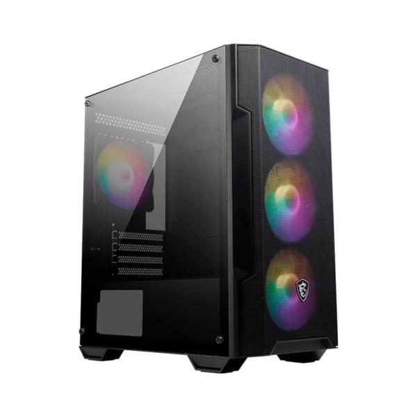 CASE GAMING MSI MAG FORGE M100A GLOBAL 1 X USB 3.0 2X USB 2.0 AUTO RGB FAN 4X 120MM 306-7G20A21-809