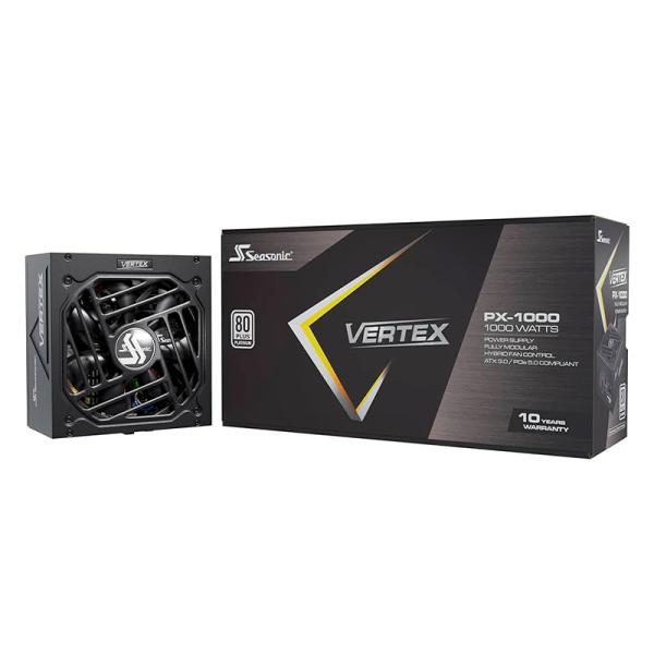 FUENTE DE PODER SEASONIC 1000W 80+PLATINUM MODULAR VERTEXPX-1000 12102PXAFS