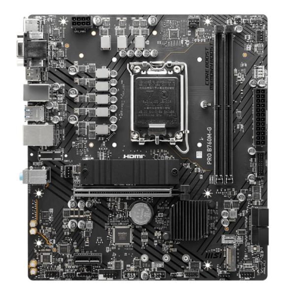 TARJETA MADRE MSI PRO B760M-G LGA 1700 mATX DDR5 911-7D90-048